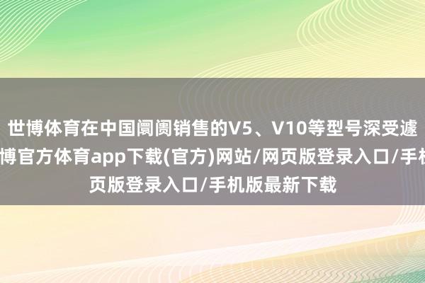 世博體育在中國阛阓銷售的V5、V10等型號深受遽然者喜愛-世博官方體育app下載(官方)網站/網頁版登錄入口/手機版最新下載